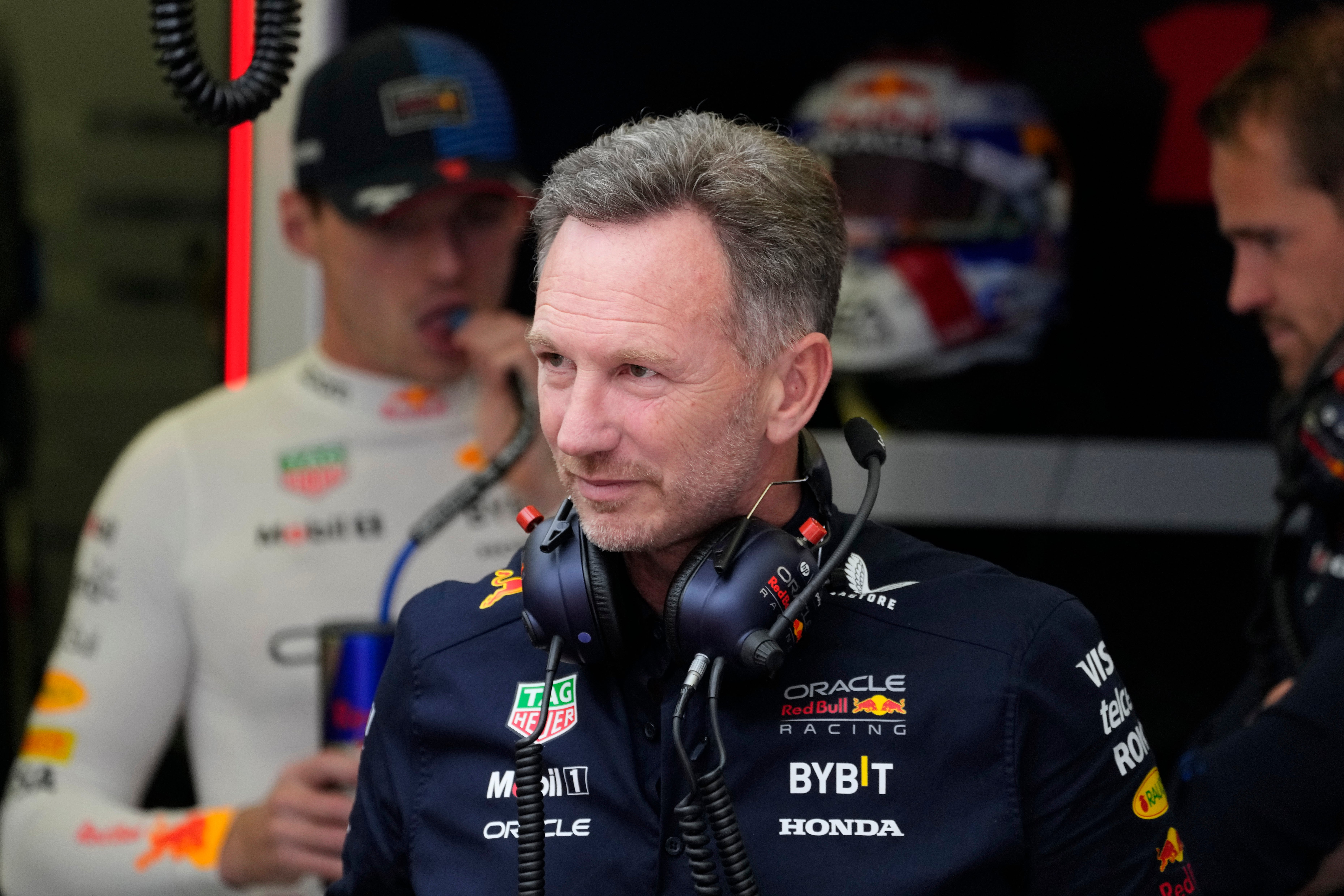 Horner responded with a firm statement: ‘I won’t comment on anonymous speculation, but to reiterate, I have always denied the allegations’
