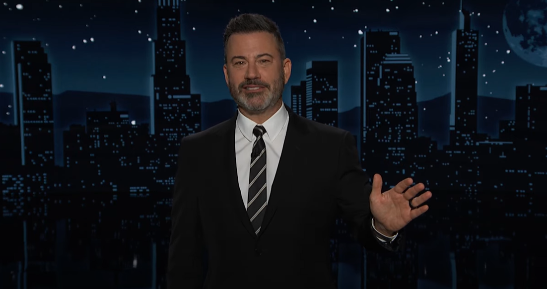 <p>Kimmel points out ironic statement by Trump team over Biden border visit</p>