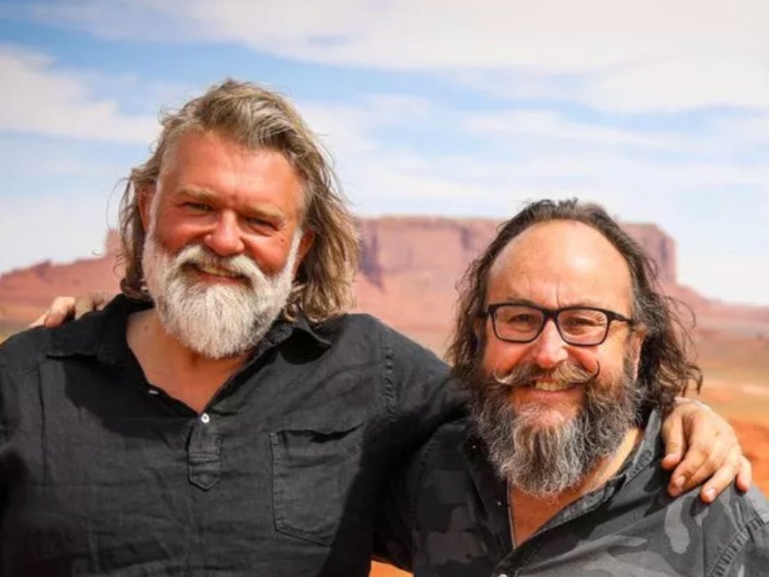 Si King and Dave Myers in ‘Hairy Bikers: Go West’