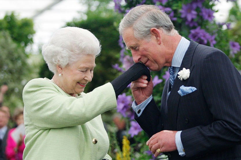 The late Queen, pictured with Charles in 2009, was said to have ‘always travelled with a case of remedies’