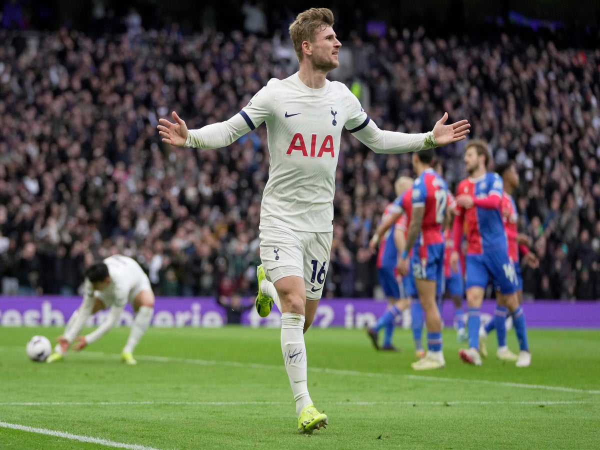 Spurs vs Crystal Palace LIVE: Premier League result, final score and reaction as Timo Werner sparks late comeback win | The Independent