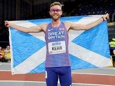 Josh Kerr lays down Olympic marker with world indoor title in Glasgow
