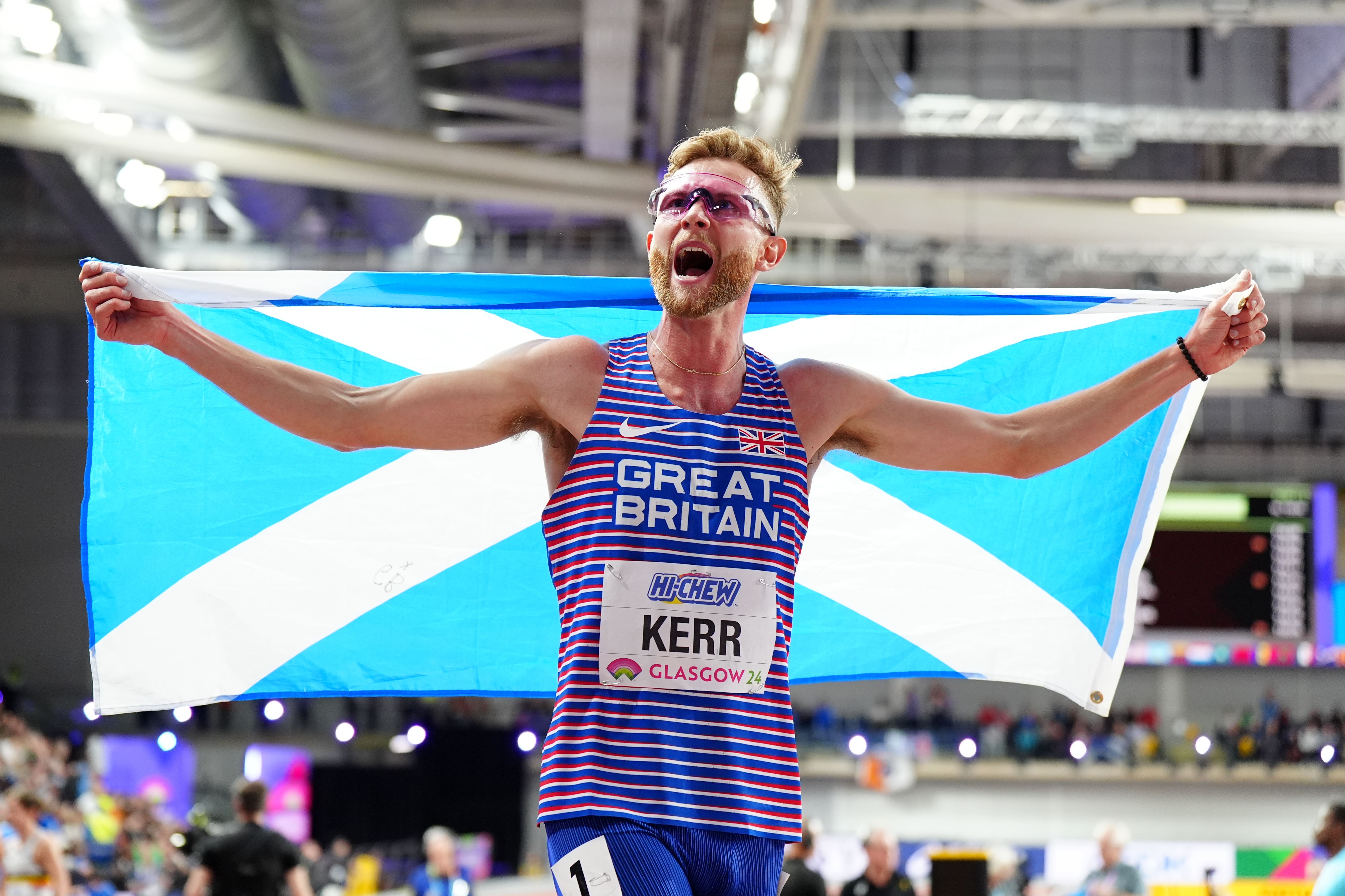 Great Britain’s Josh Kerr won 3,000m gold in Glasgow