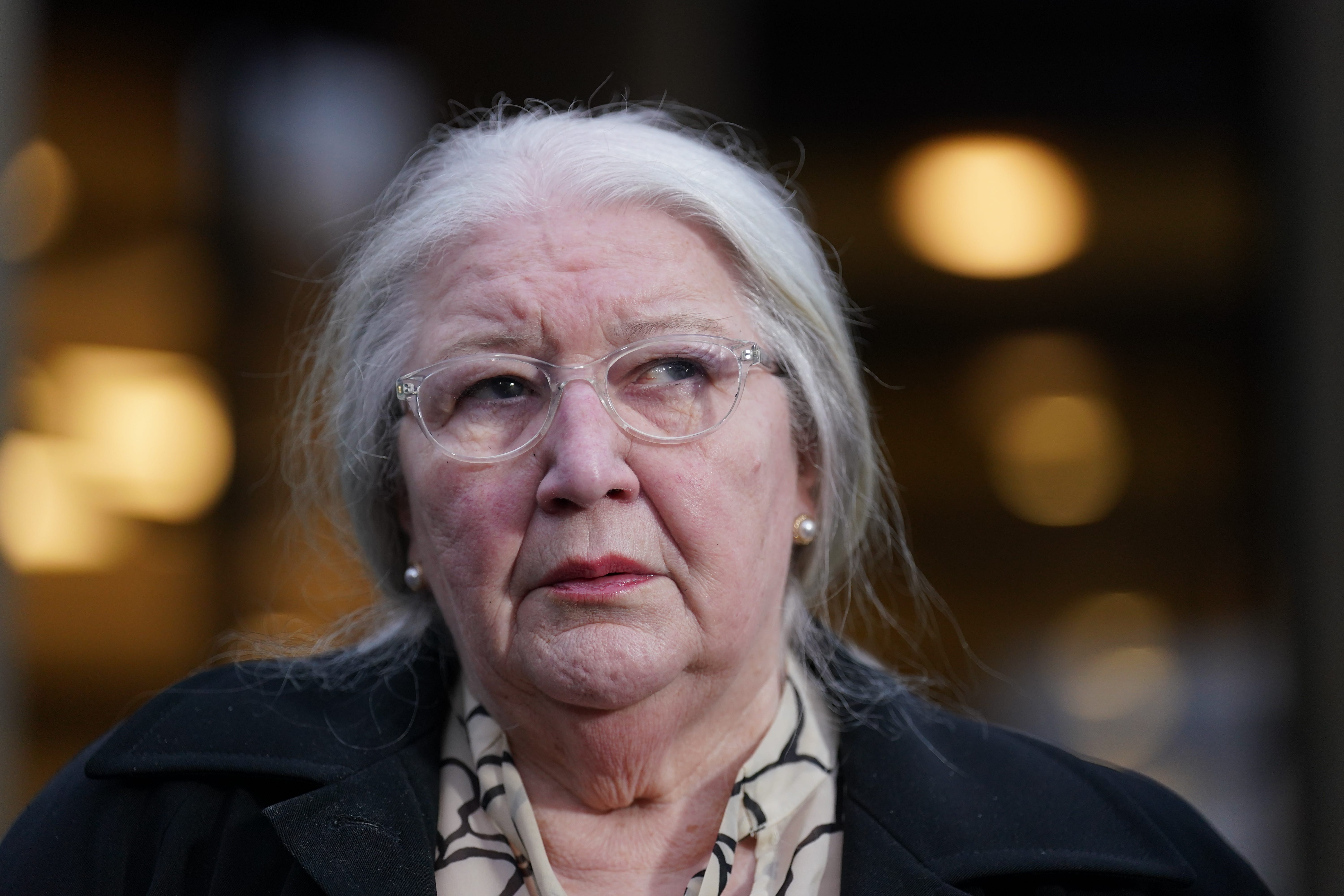 Margaret Caldwell. mother of Emma Caldwell, said there must be no further delay (Andrew Milligan/PA)