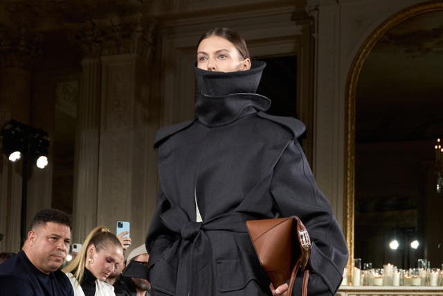 Victoria Beckham has showed her latest collection at Paris Fashion Week (Victoria Beckham/PA)