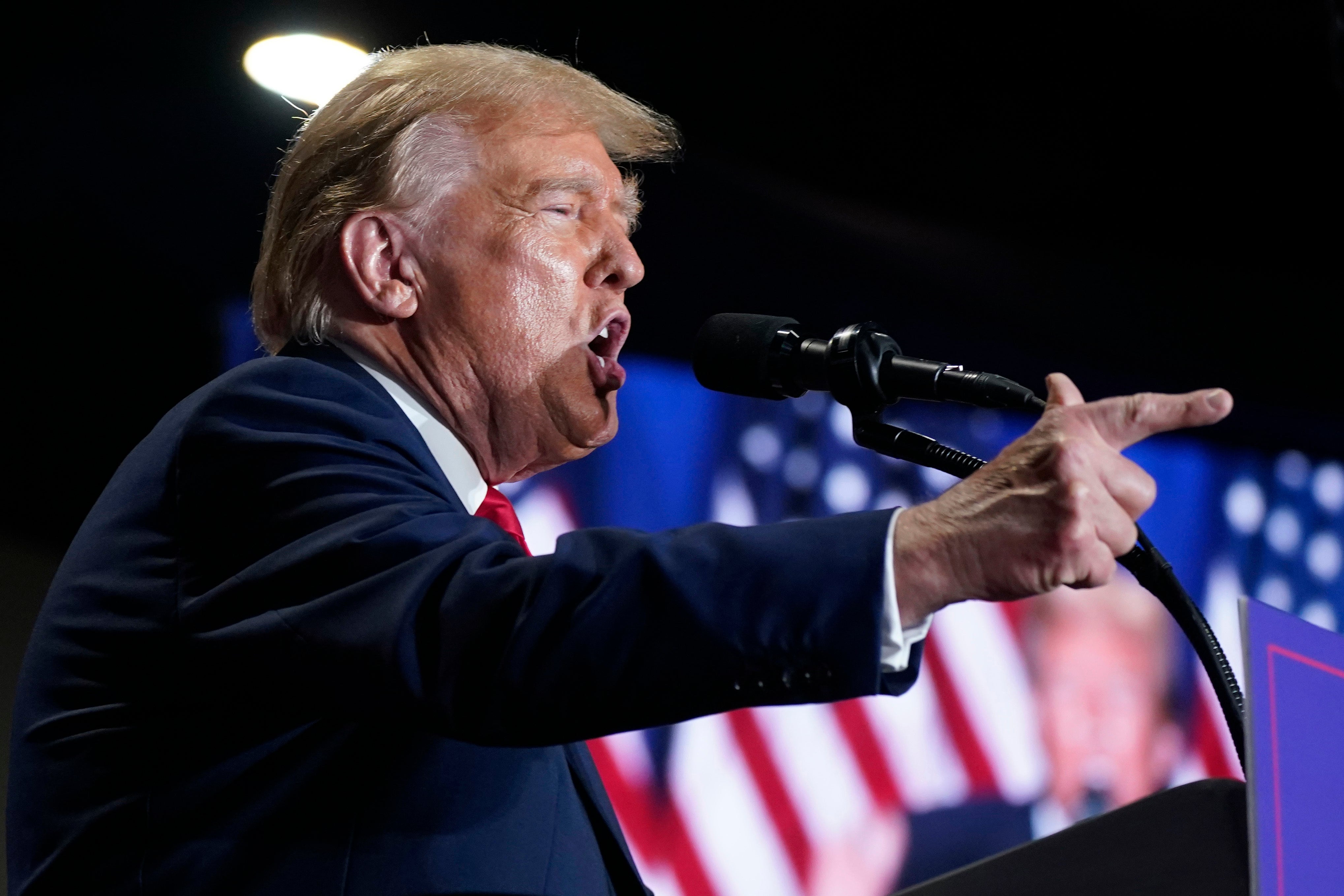 Republican presidential candidate former President Donald Trump is targeting the Black vote as he bids to return to the White House