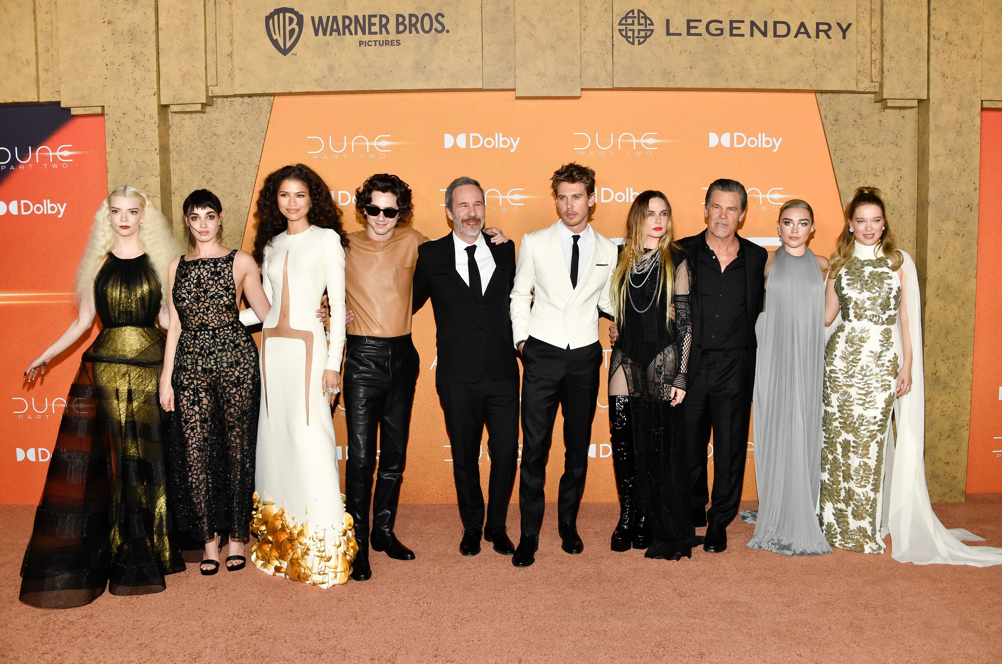 The cast of Dune: Part Two
