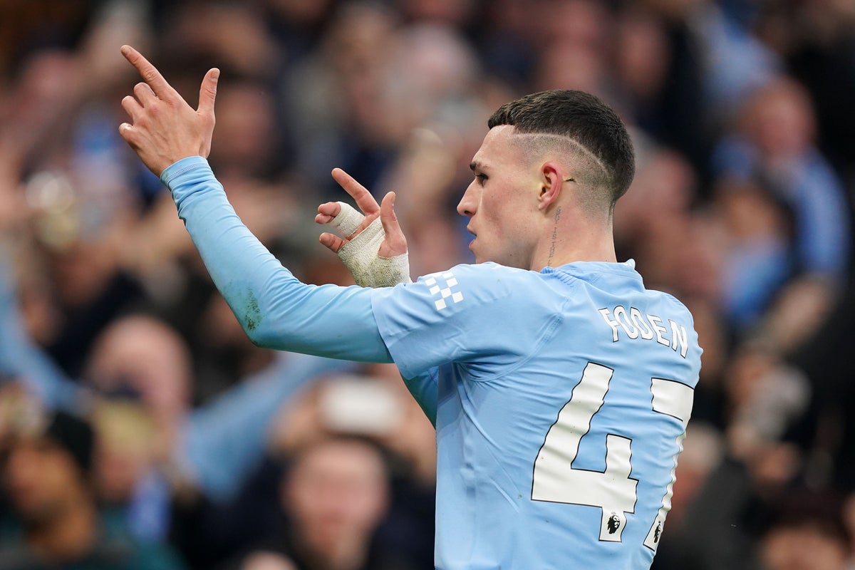 ‘We call him the sniper’ – Phil Foden lives up to nickname in Manchester derby