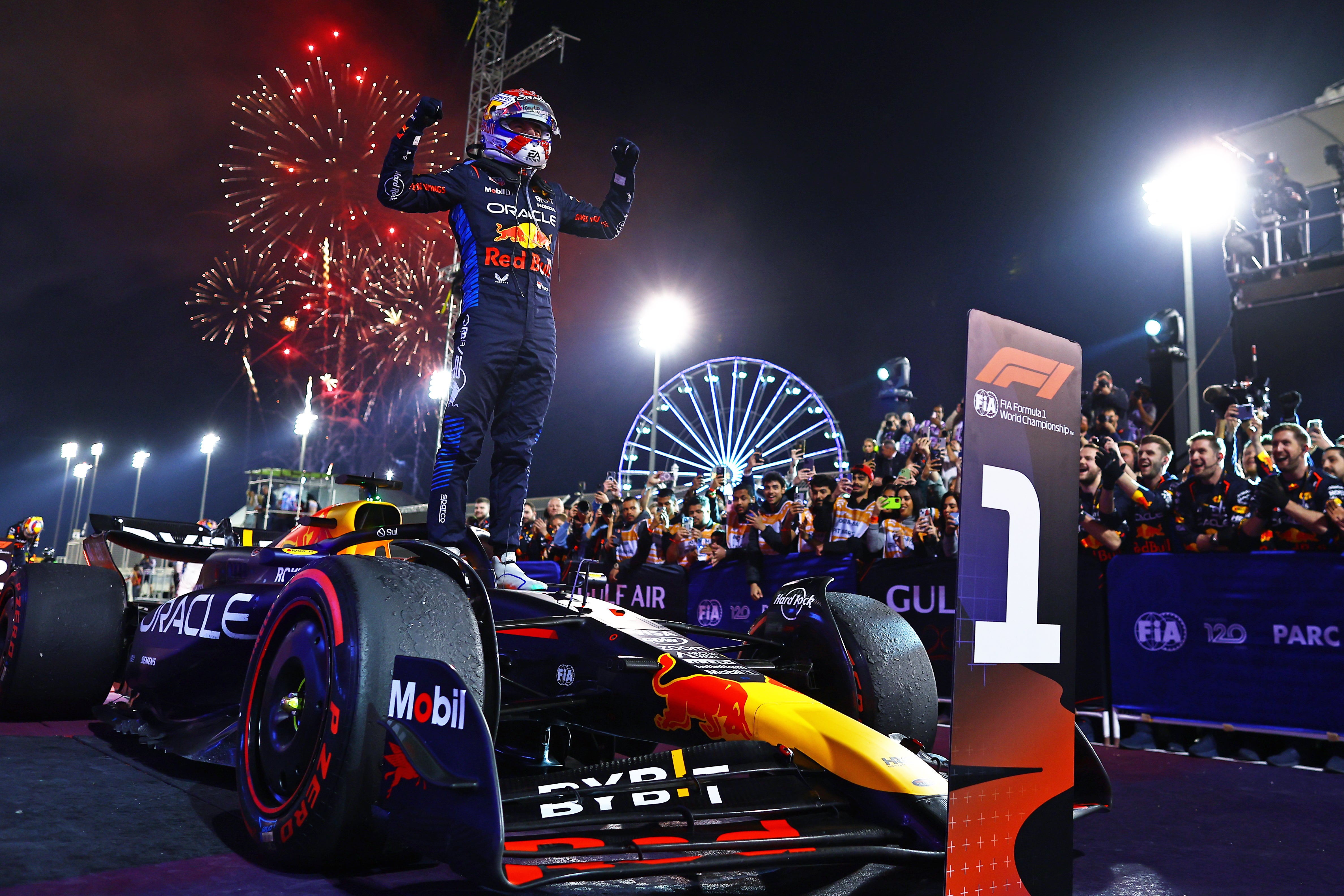 Max Verstappen cruised to victory at the season-opening Bahrain Grand Prix