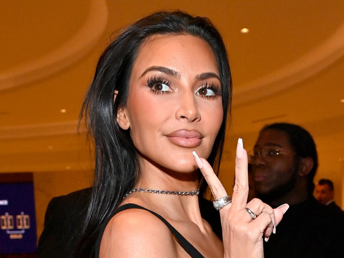 Kim Kardashian leaves the tag on for Balenciaga fashion show