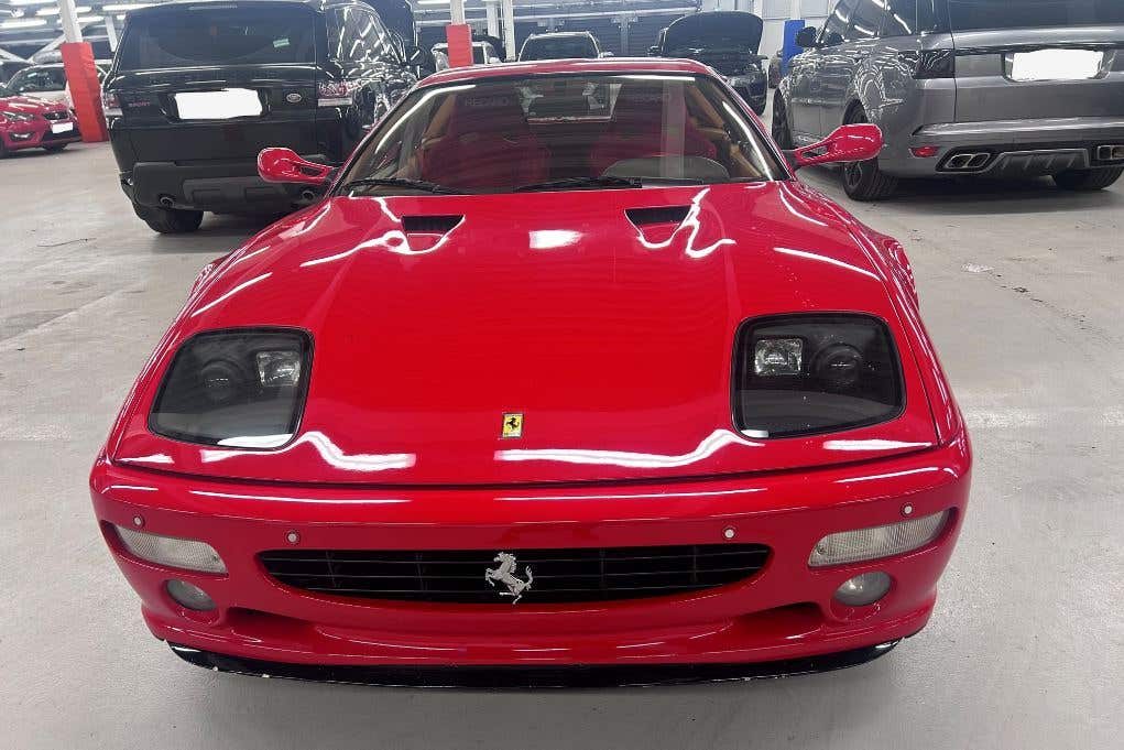 The stolen Ferrari was recovered 28 years after it was stolen