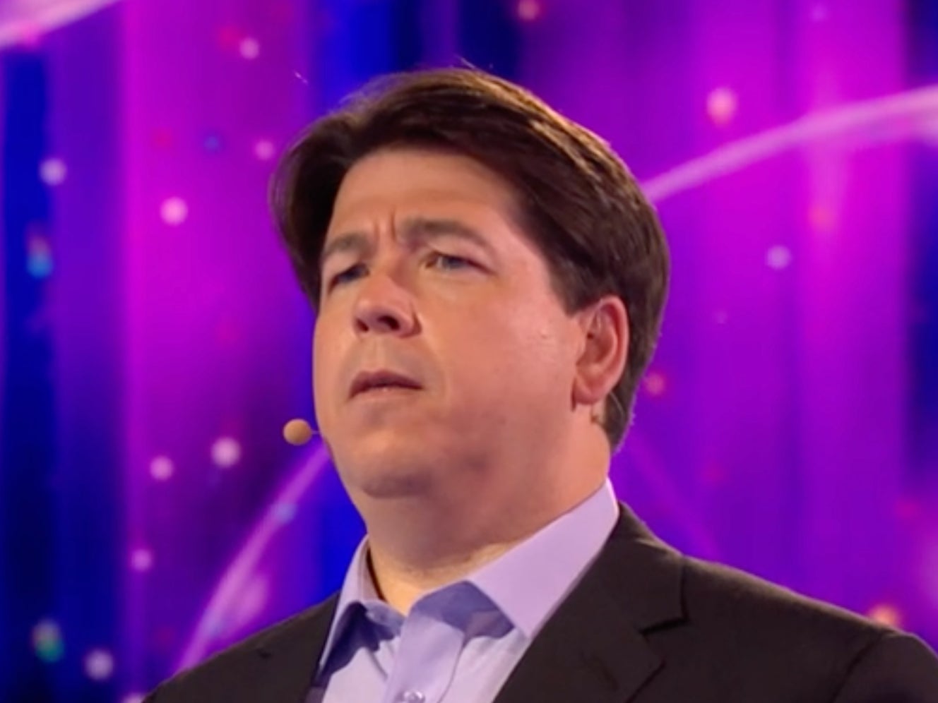 Michael McIntyre received emergency surgery to remove kidney stones