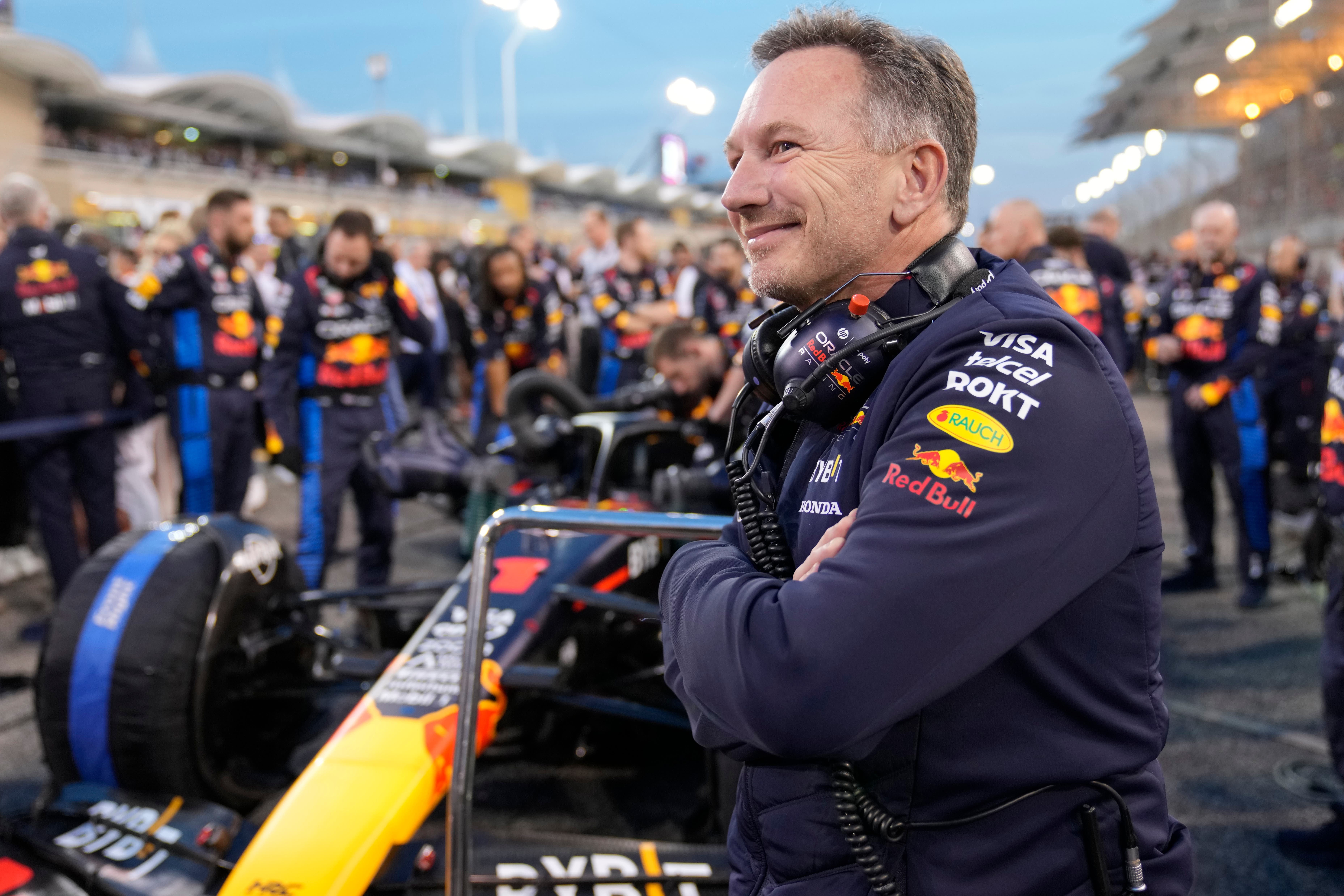 Red Bull team principal Christian Horner has faced intense speculation in recent weeks (Darko Bandic/AP)