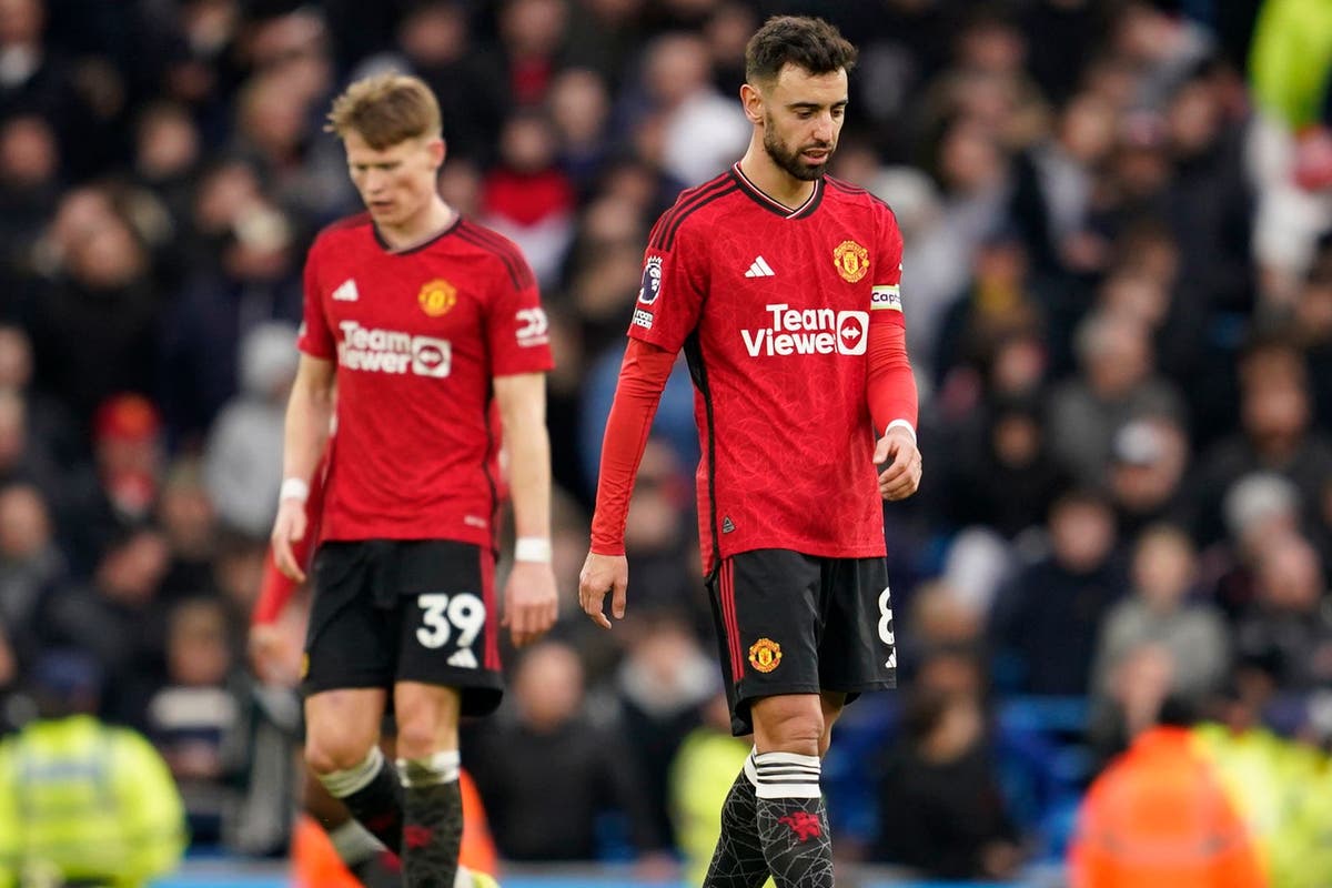 Bruno Fernandes admits derby loss makes it ‘hard’ for United to reach top four