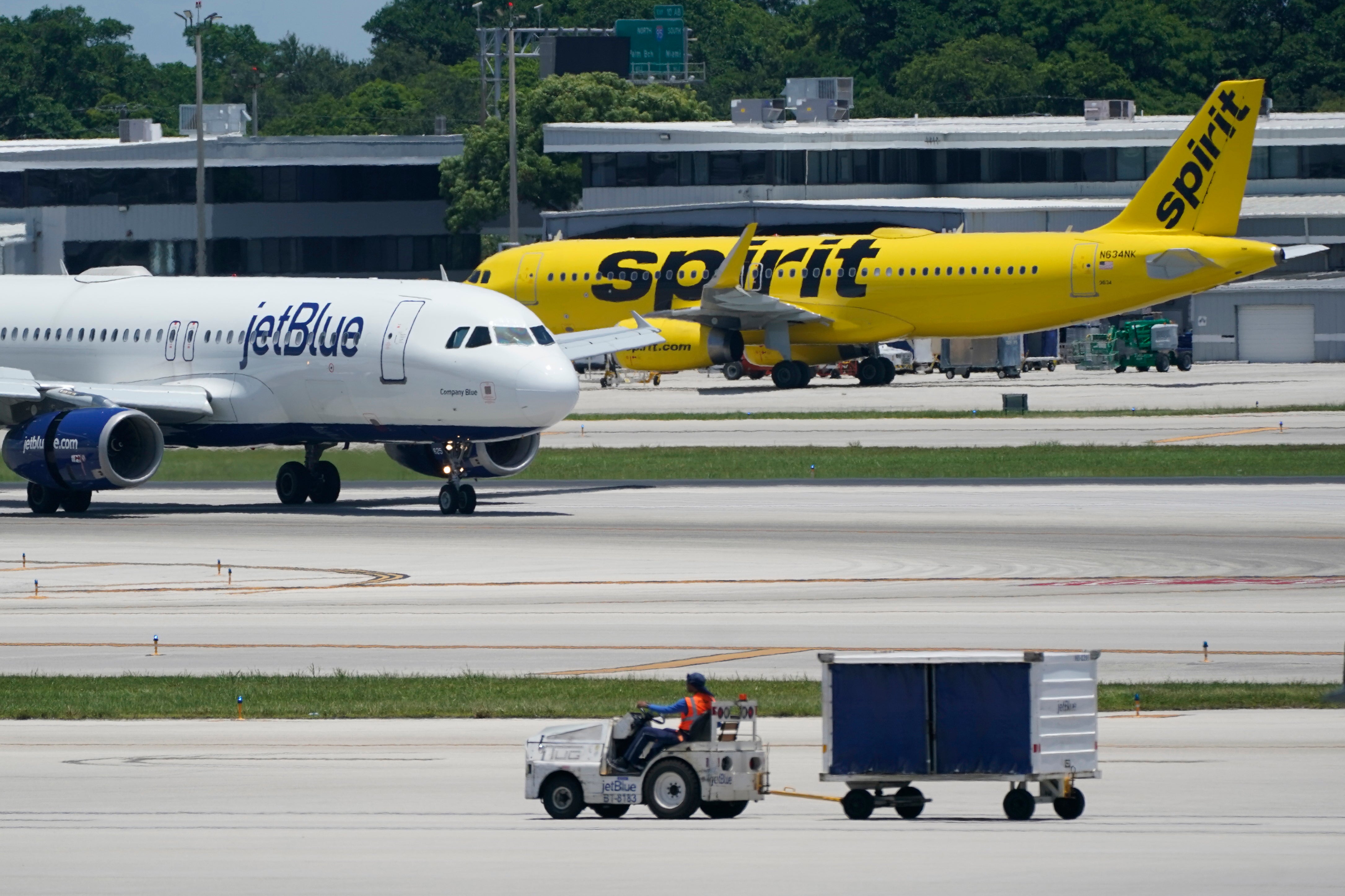 A Spirit Airlines flight from Jamaica to Florida became a site of chaos on Sunday