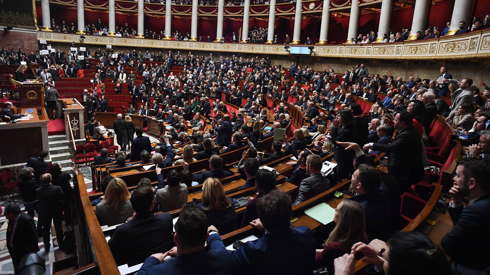 <p>Watch again: President Macron holds special Congress as France makes historical abortion vote</p>