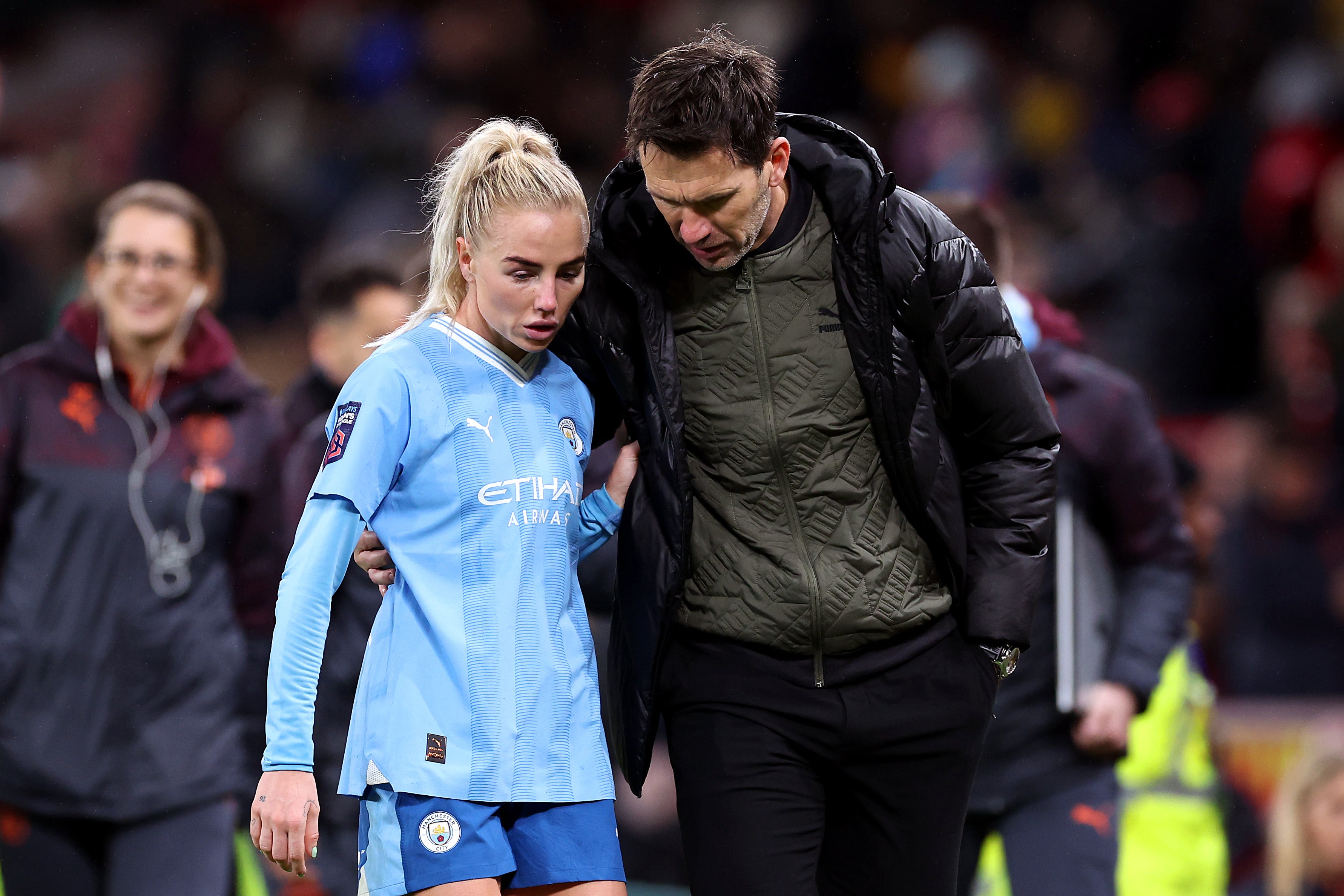 Gareth Taylor has been manager of Man City women since 2020