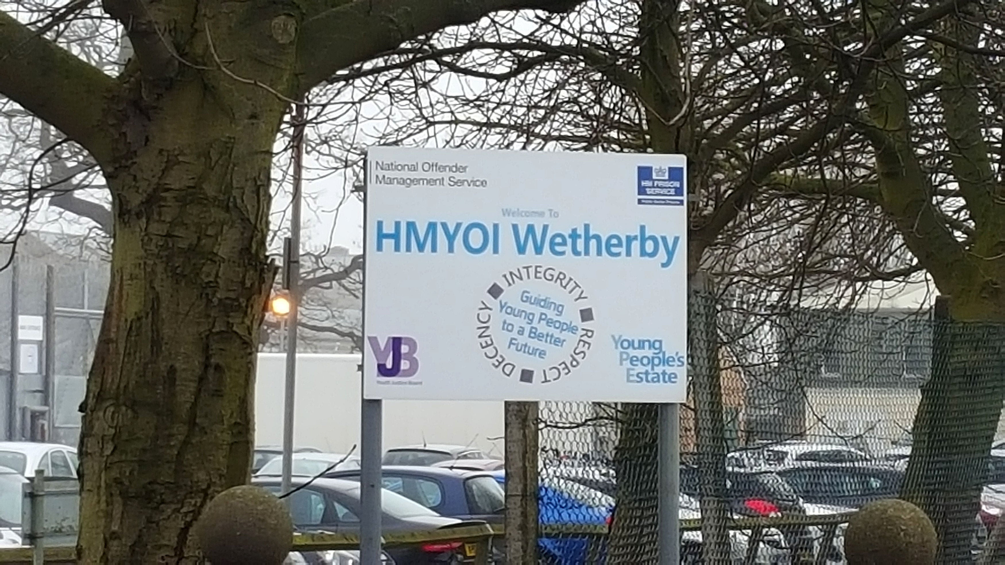 Wetherby Young Offenders Institution, which houses ‘very vulnerable’ young people