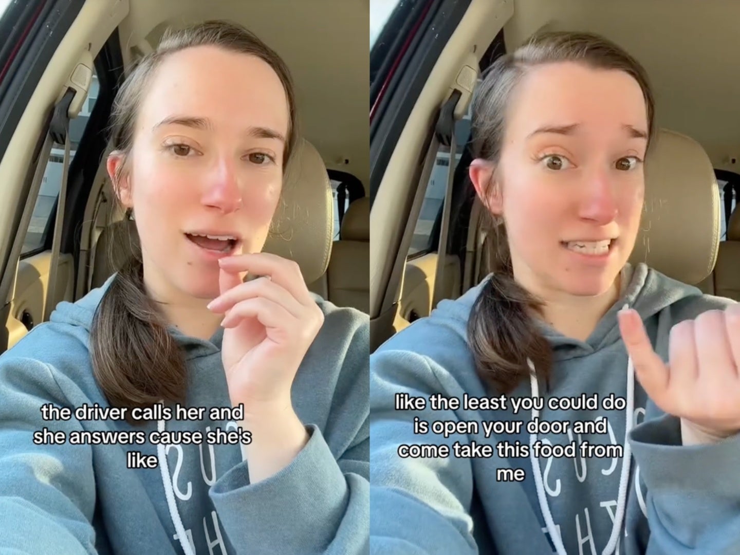 <p>DoorDash driver demanded customer meet him outside and called her names</p>