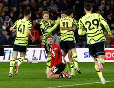 Sheffield United vs Arsenal LIVE: Premier League result and final score as ruthless visitors embarrass hosts