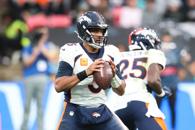 Denver Broncos have released quarterback Russell Wilson (Simon Marper/PA)