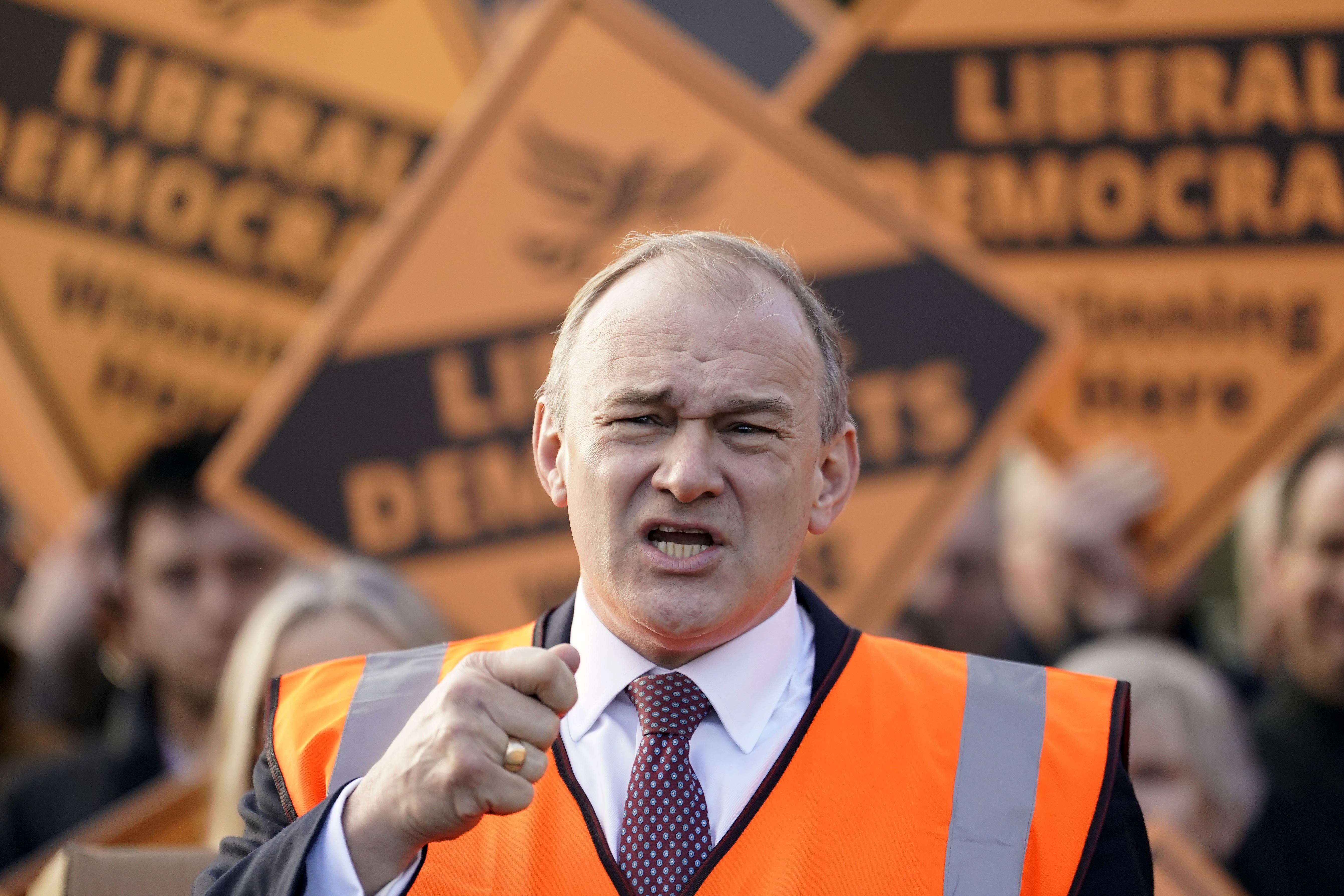 Sir Ed Davey will highlight problems with GP appointments on a campaign visit to Jeremy Hunt’s constituency ahead of the Budget (Andrew Matthews/PA)