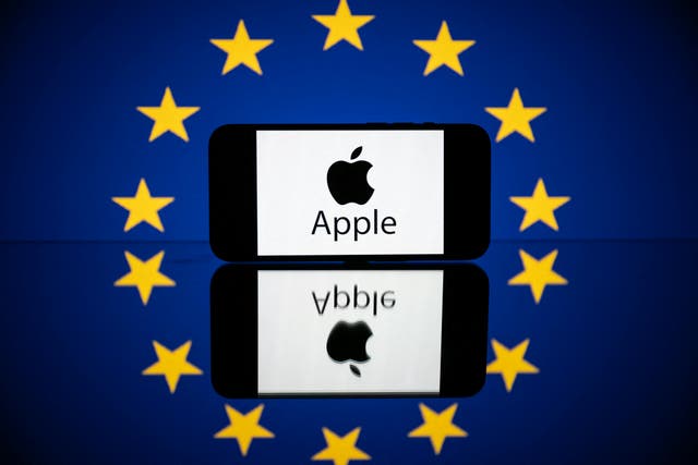 <p>Apple fined by EU </p>