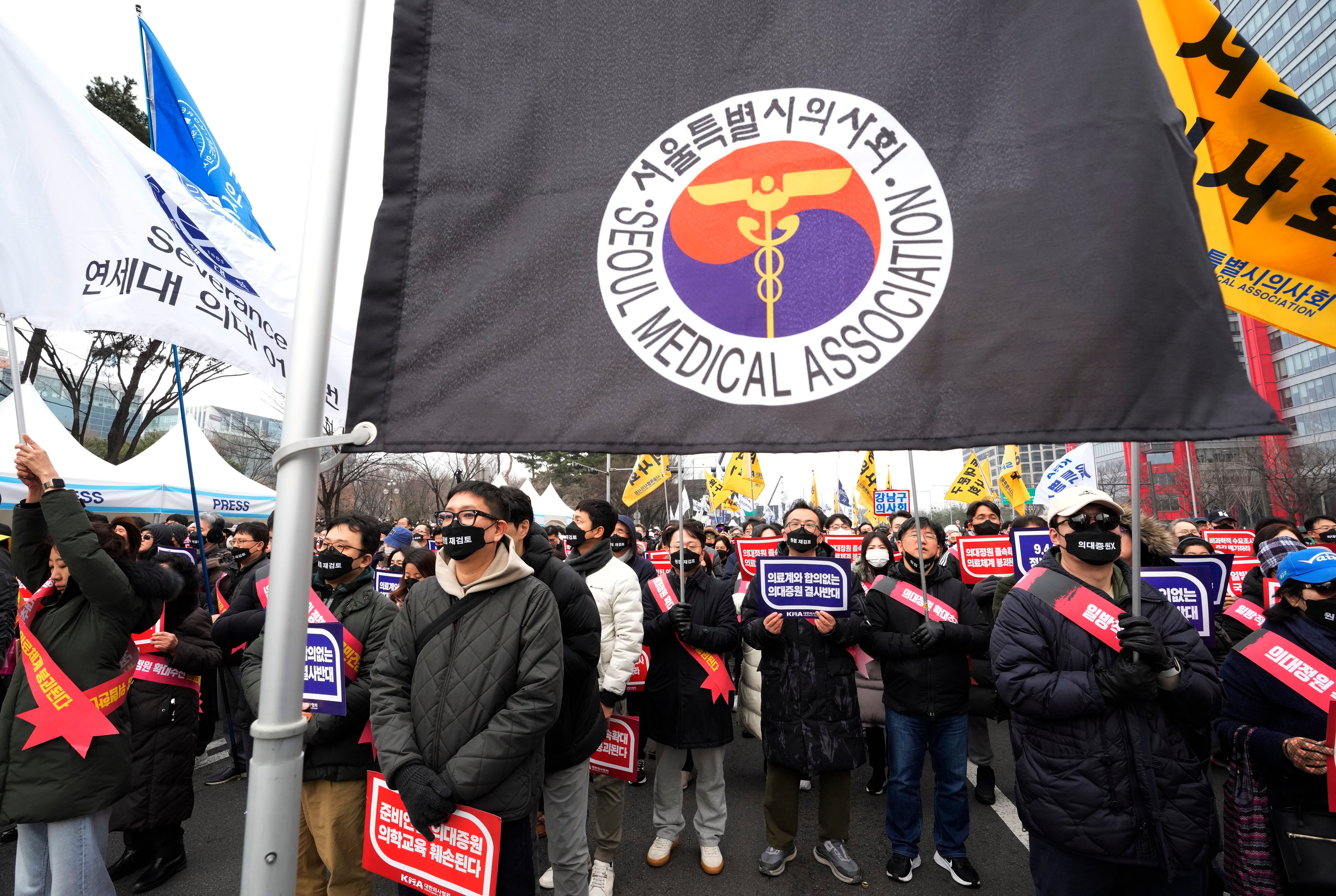 South Korea Doctors Protest