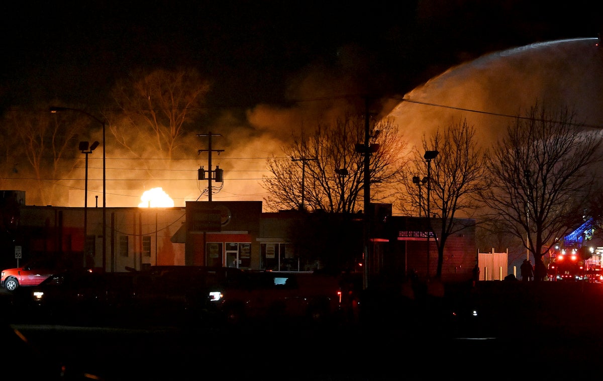Gas chemicals investigated as cause of fire and explosions at suburban Detroit building