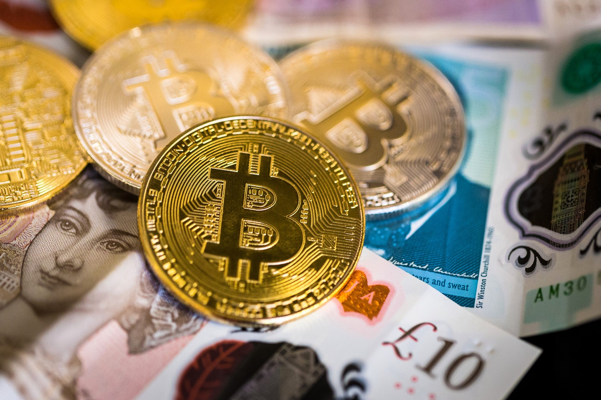 The price of bitcoin hit a record high against the pound on 5 March, 2024