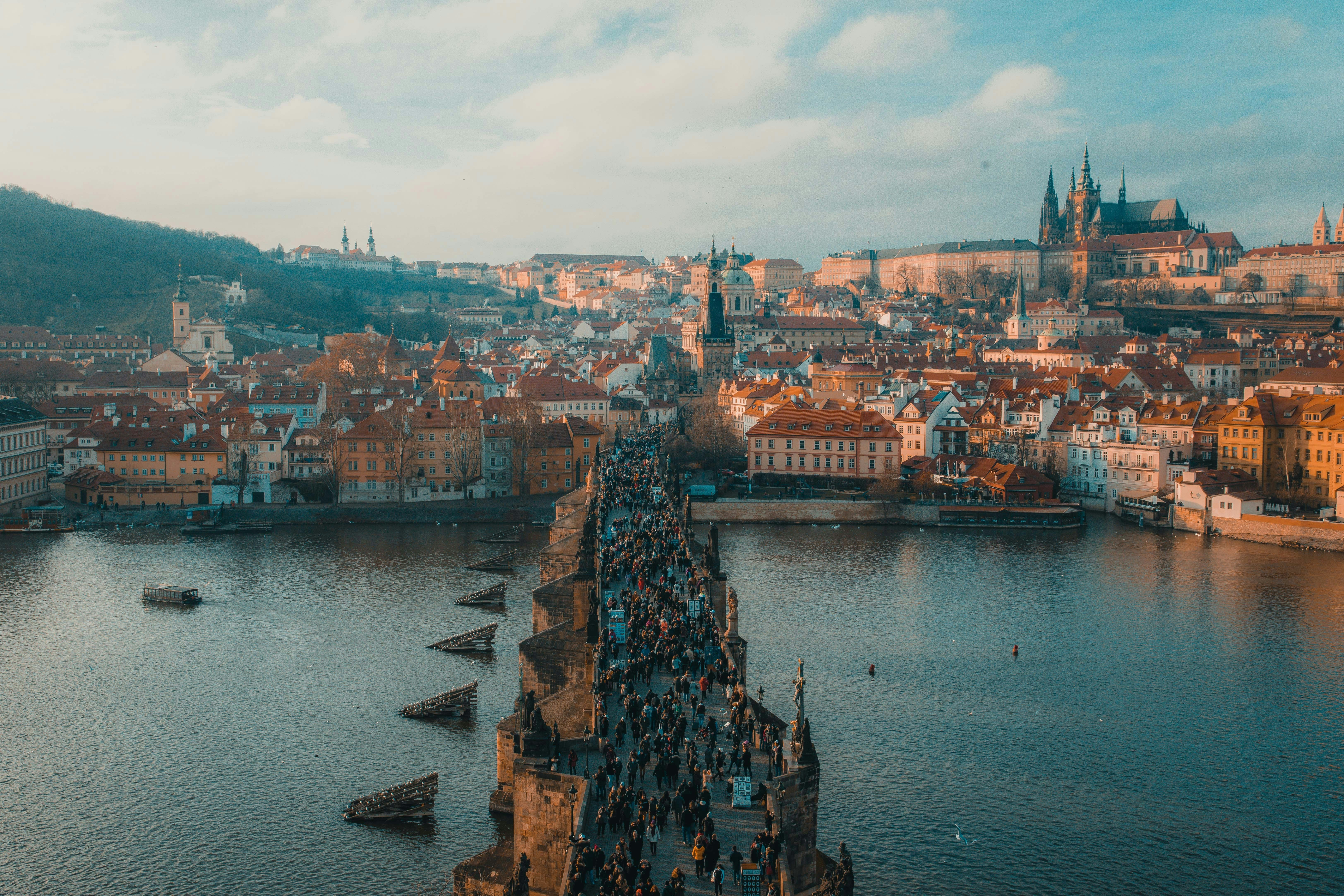 Prague is known as the City of a Hundred Spires