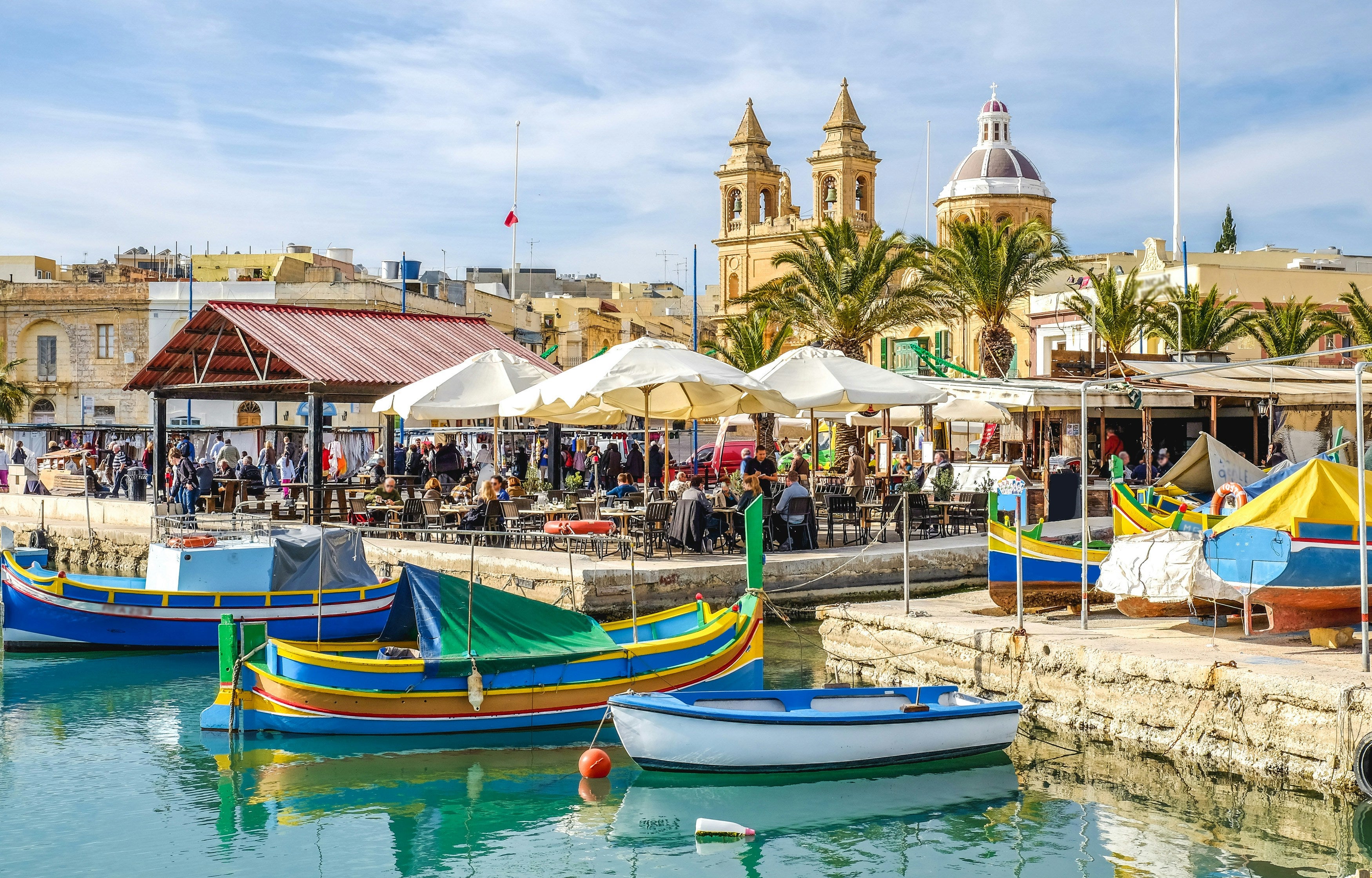 A boat trip is a gret way to experience Malta’s gorgeous coastline