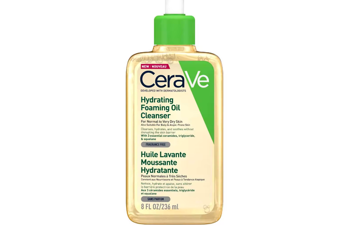 Best cerave products CeraVe Hydrating Foaming Oil Cleanser indybest