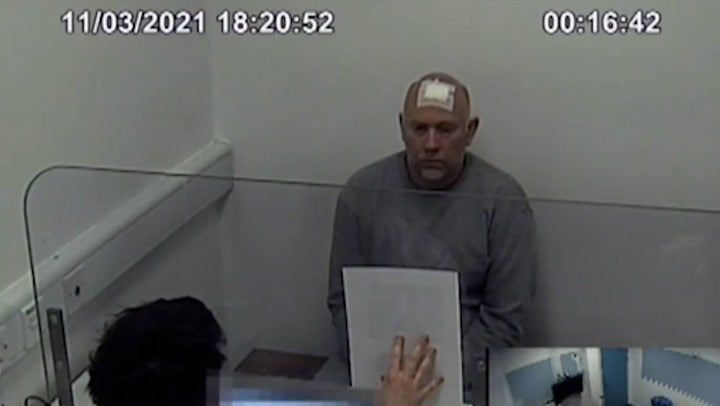 <p>Wayne Couzens says ‘I’m in a dark place’ after murdering Sarah Everard in unseen police interview.</p>