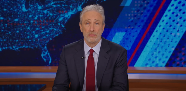 <p>Jon Stewart reacts to Republicans ‘fearmongering’ election year strategy</p>