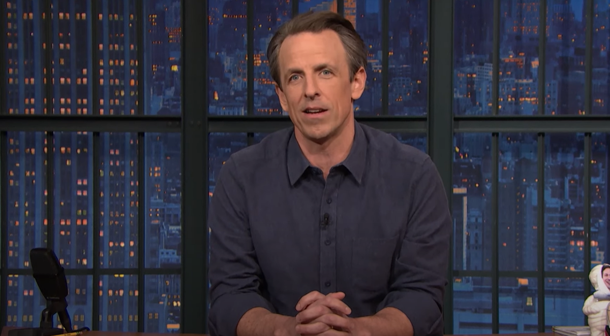 Seth Meyers mocks Trump rallies: ‘Half mega-church, half ComicCon with way worse merch’ Seth Meyers mocks Trump rallies: ‘Half mega-church, half ComicCon with way worse merch’