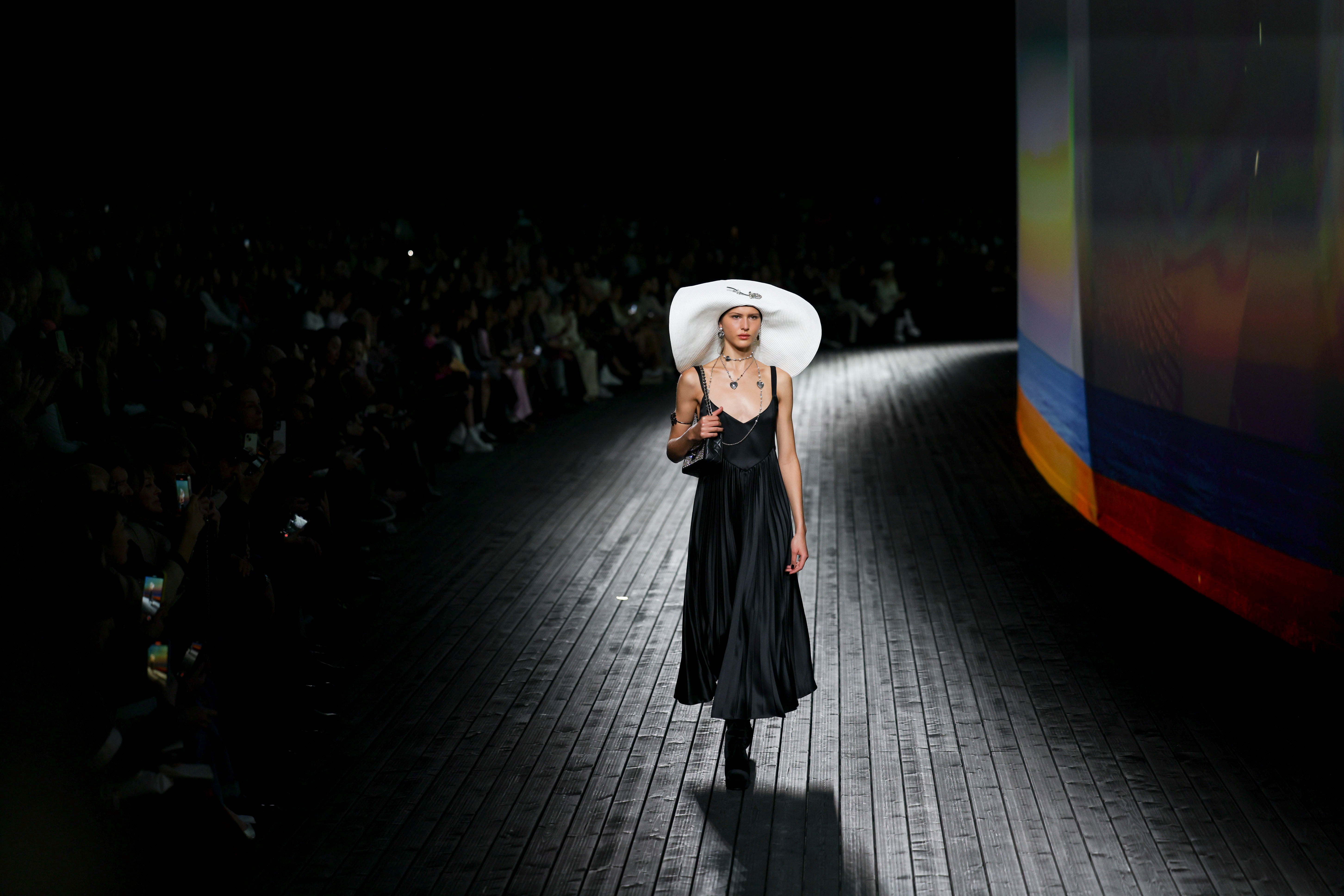Chanel revisits Deauville roots with cinematic flair at Paris