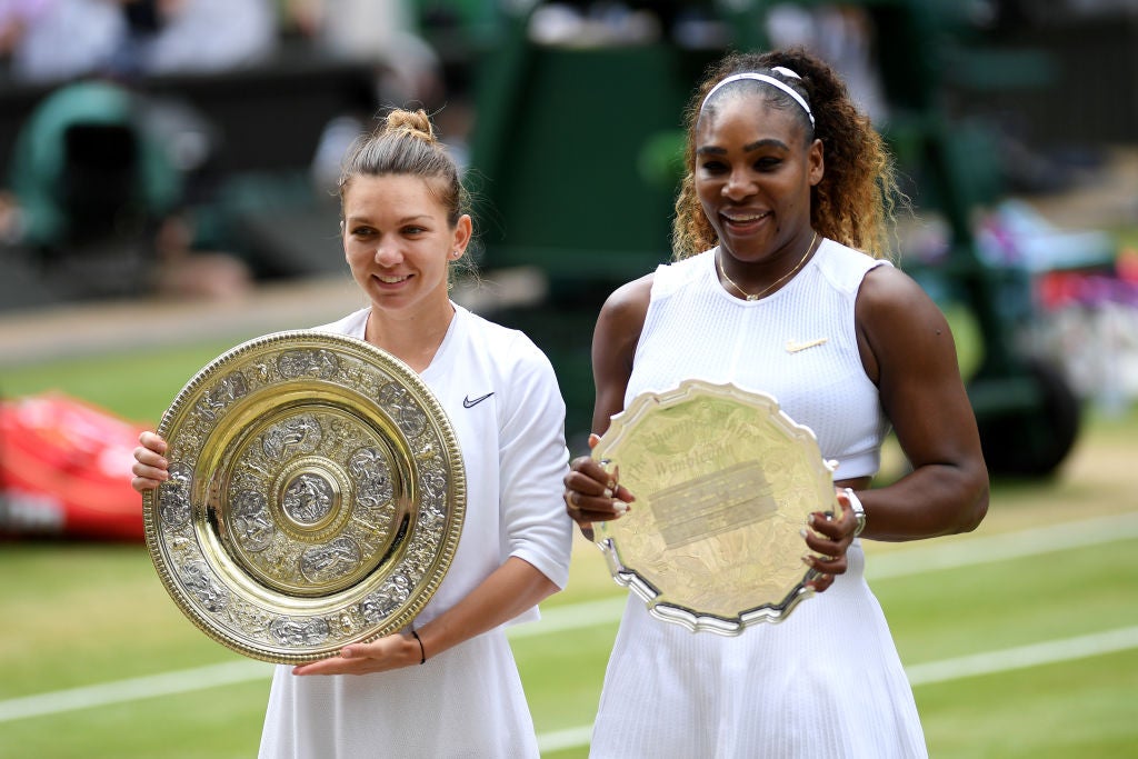 Halep defeated Serena Williams to win Wimbledon in 2019