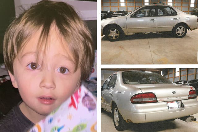 <p>Two Rivers Police Department is asking for help in tracing the movements of this car in relation to Elijah Vue’s disappearance two weeks ago </p>