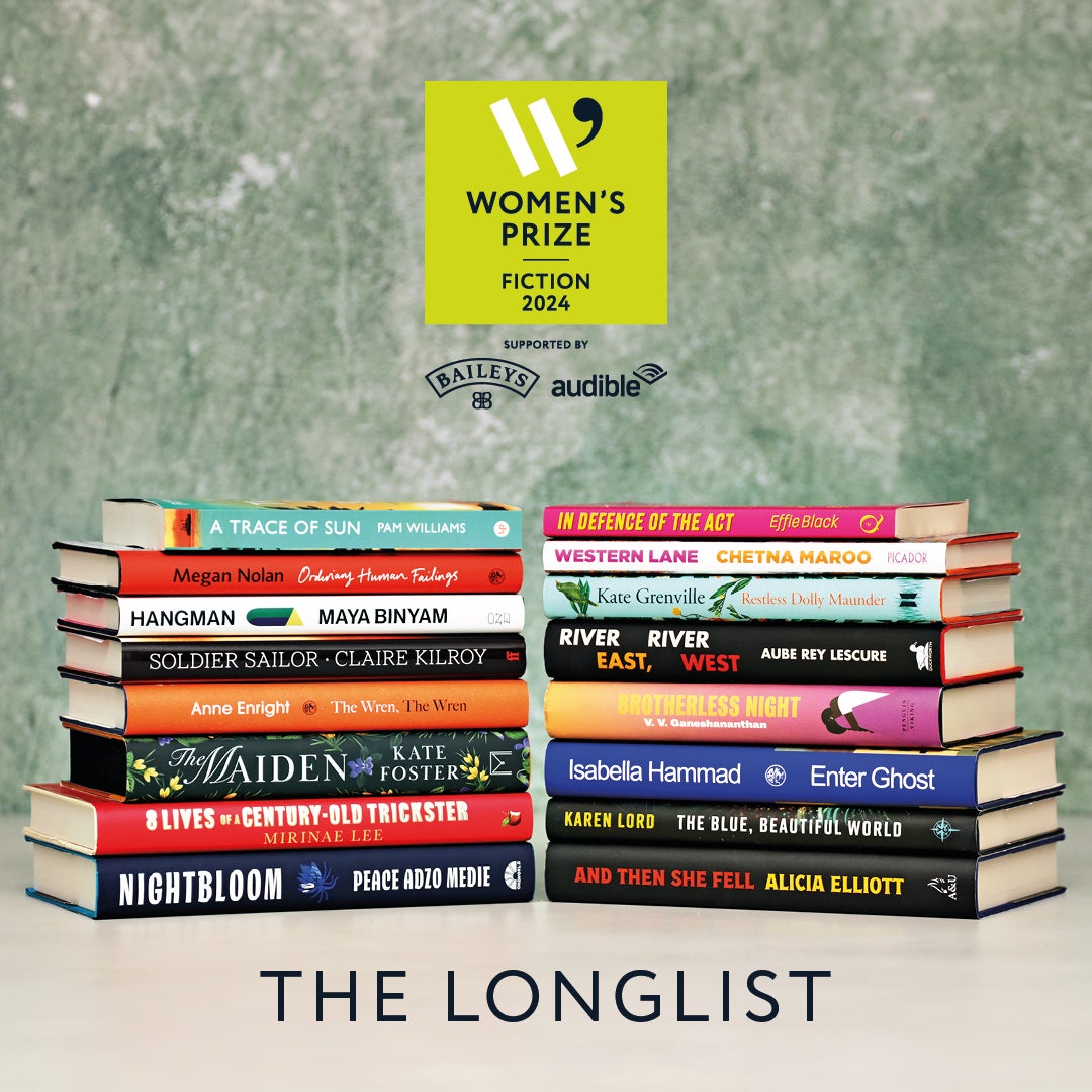 The 16 books on the longlist
