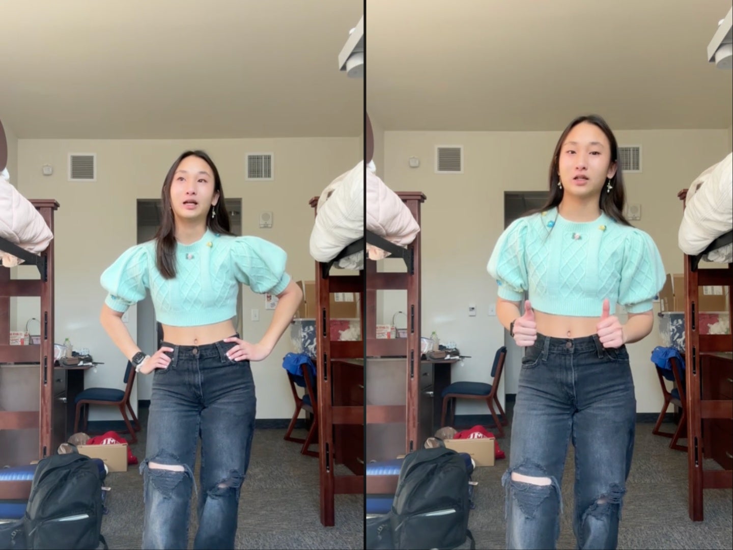 <p>University student receives outpouring of support after tearful video about sorority rush</p>