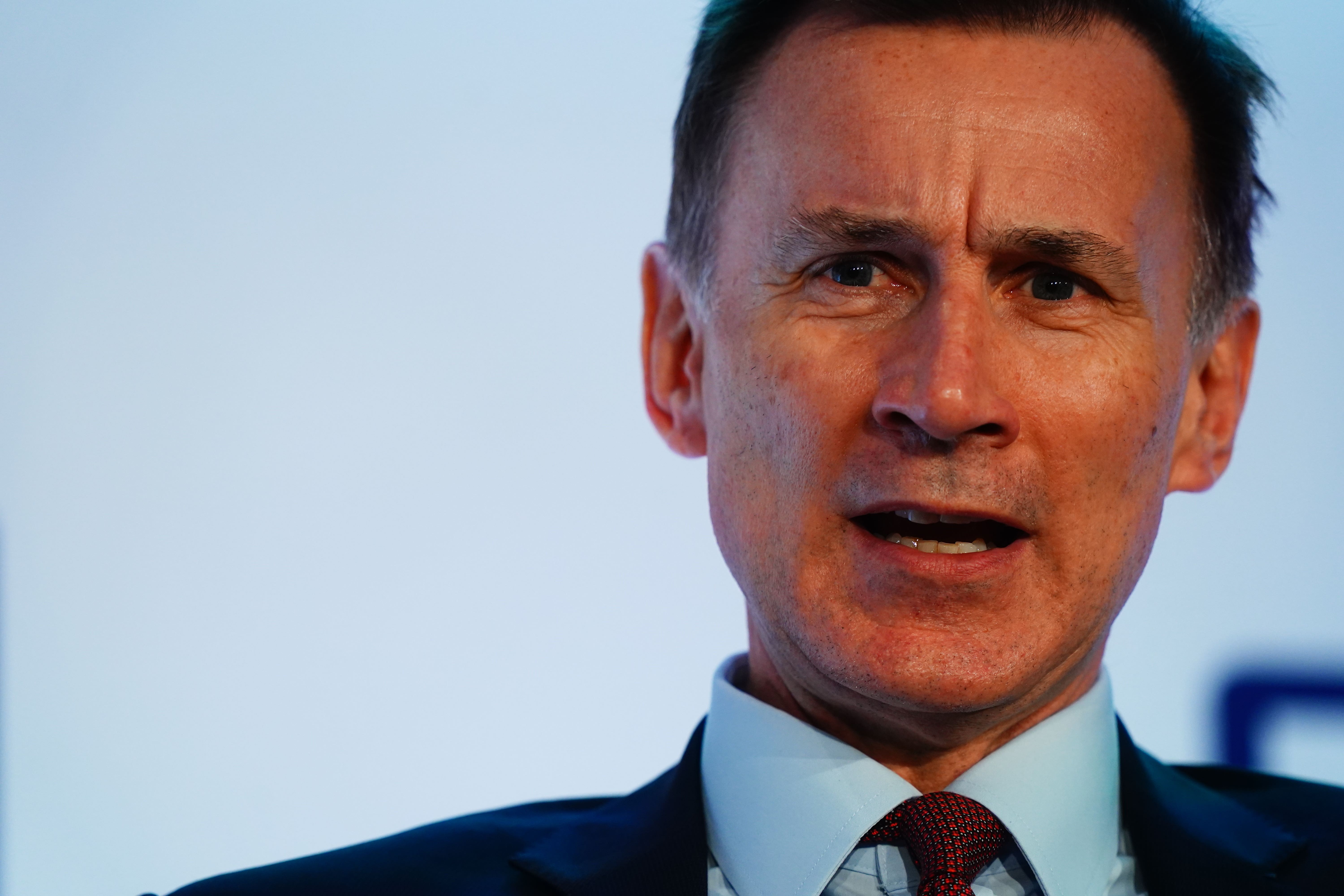 Chancellor of the Exchequer Jeremy Hunt (Aaron Chown/PA)