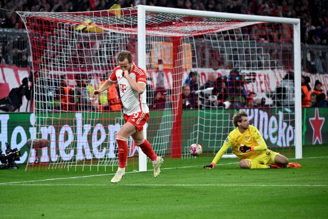 Harry Kane starred for Bayern (Sven Hoppe/DPA via AP)