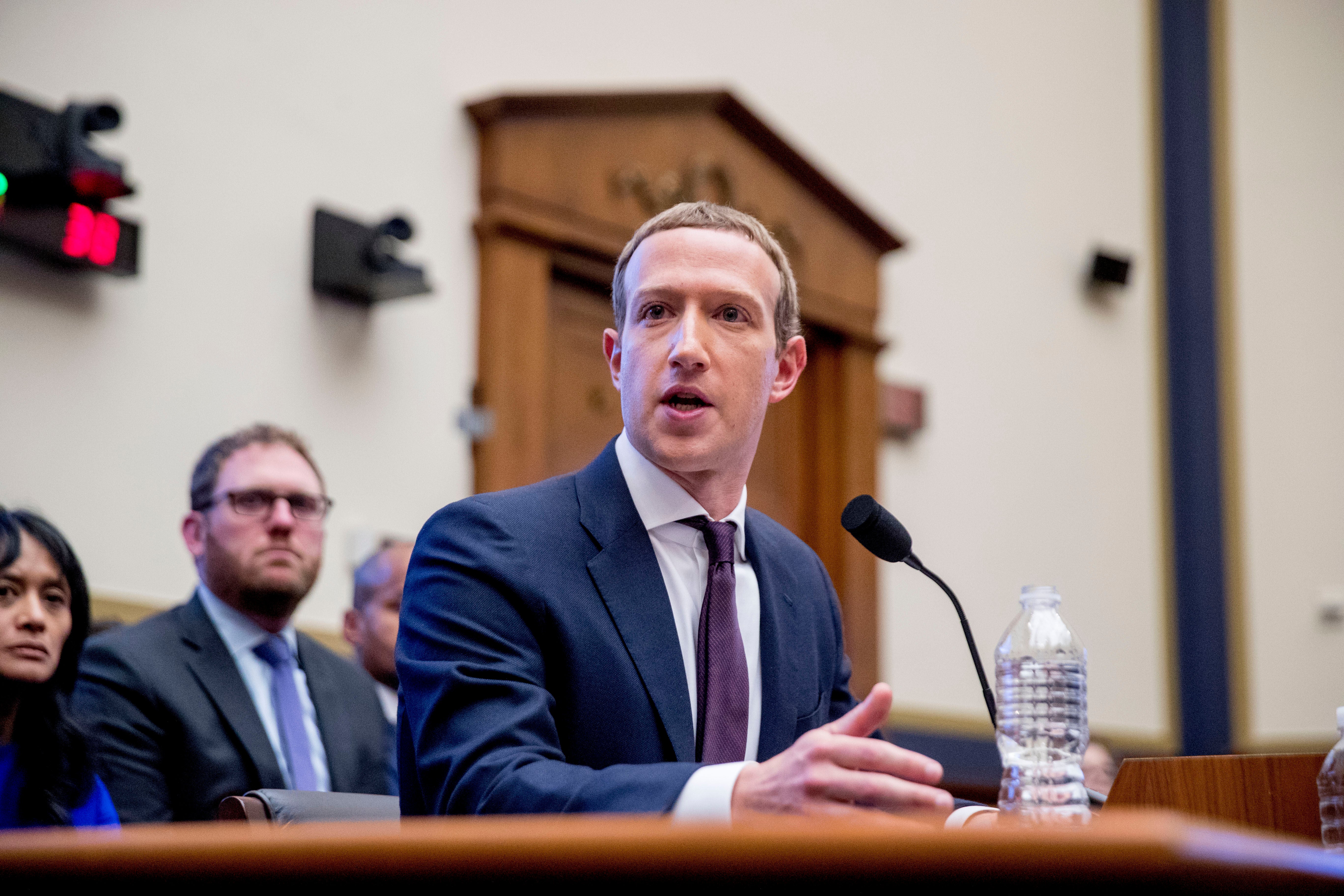 Meta CEO Mark Zuckerberg gives evidence to Congress