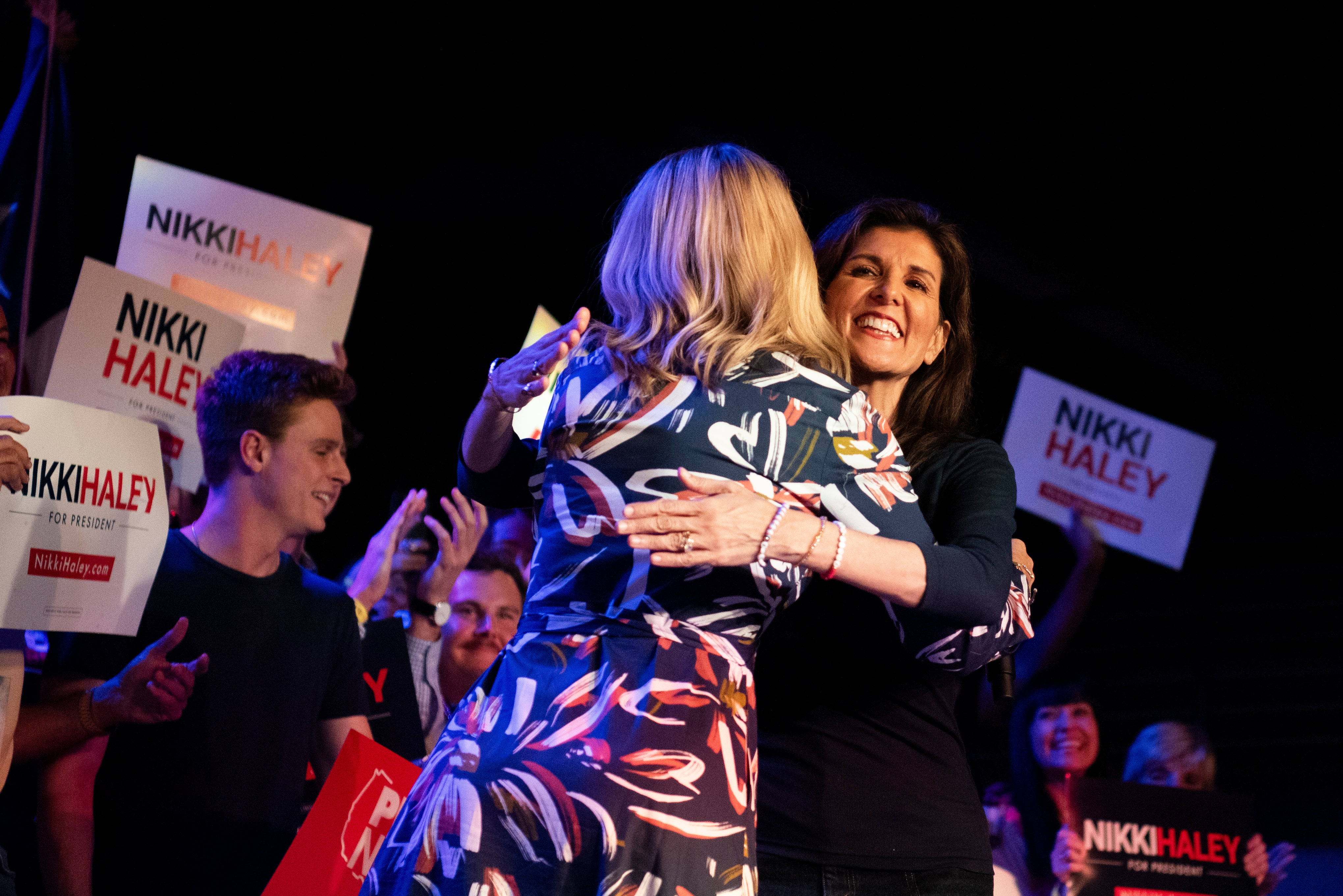 There was no watch party for Nikki Haley on Super Tuesday – her last public appearance was at this rally in Texas on Monday