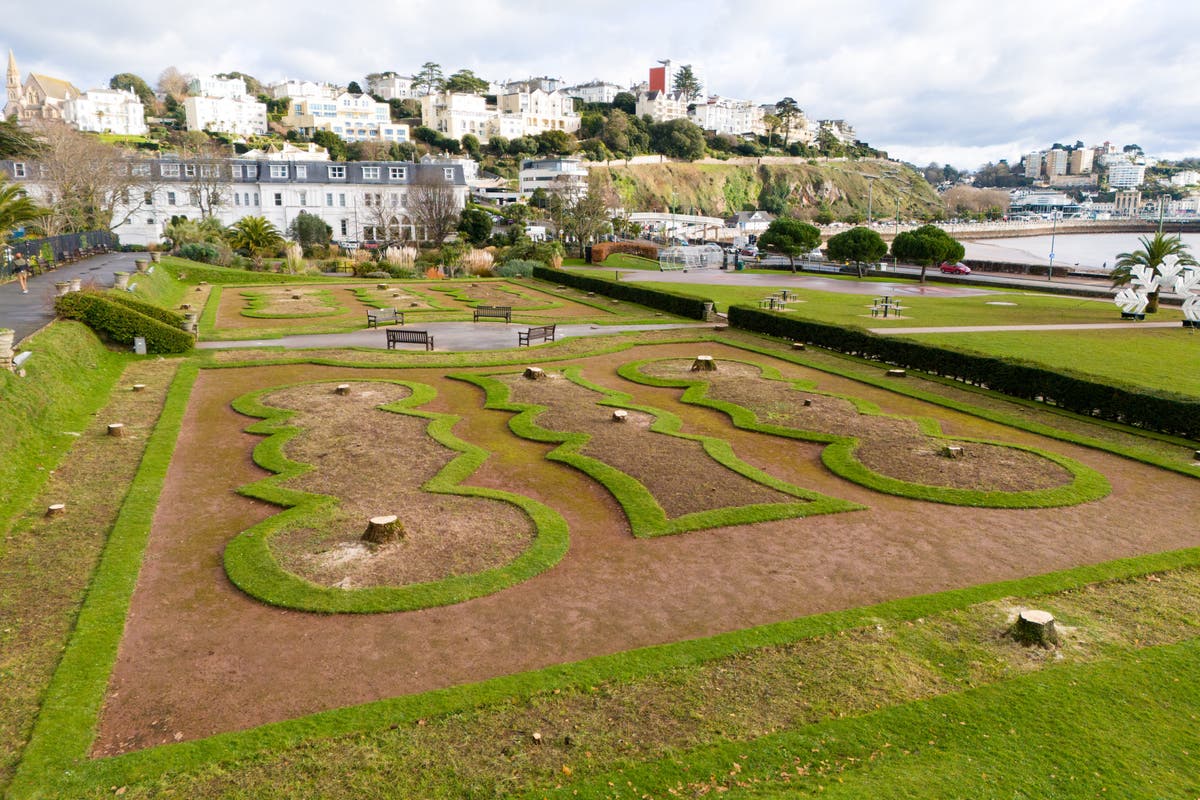 More than 40 trees cut down at historic seaside garden without permission