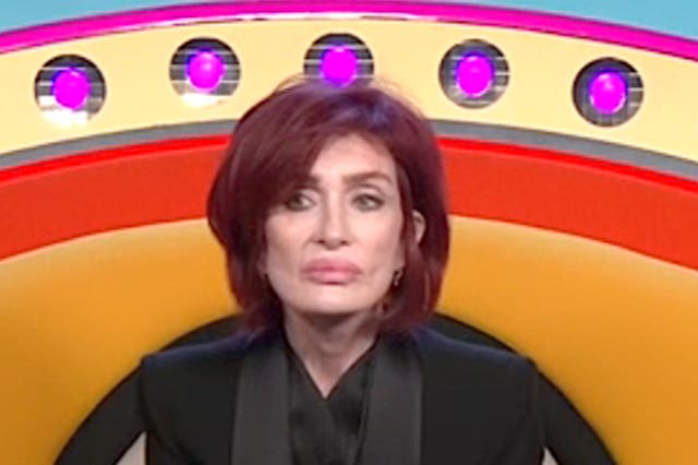 <p>Sharon Osbourne on Celebrity Big Brother</p>