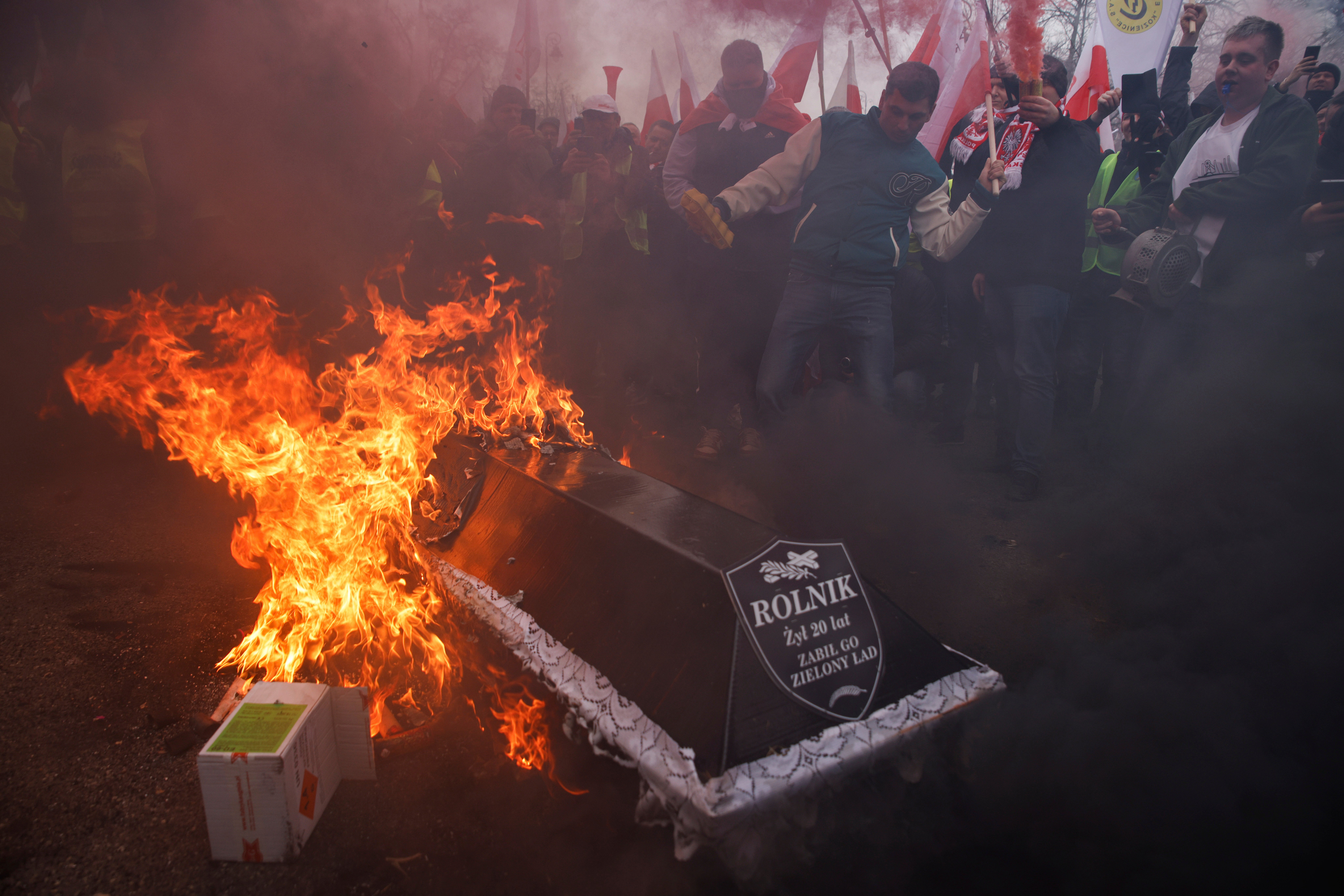 Poland Farmers Protest