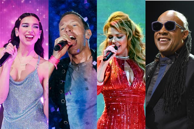 <p>Dua Lipa, Coldplay, Shania Twain and Stevie Wonder are some of the rumoured Glastonbury 2024 headliners</p>