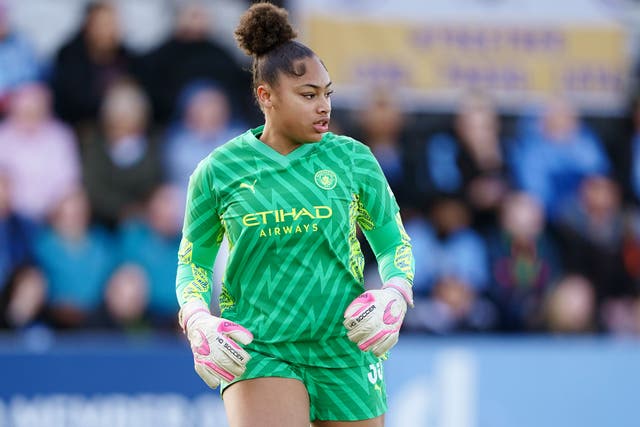 Khiara Keating has excelled as Manchester City have emerged as WSL title challengers (Zac Goodwin/PA)